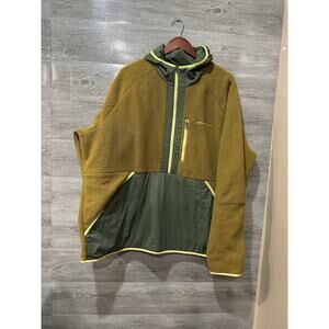EDDIE BAUER Quest 300 Fleece Sherpa Anorak Jacket Men's Size 2XL XXL